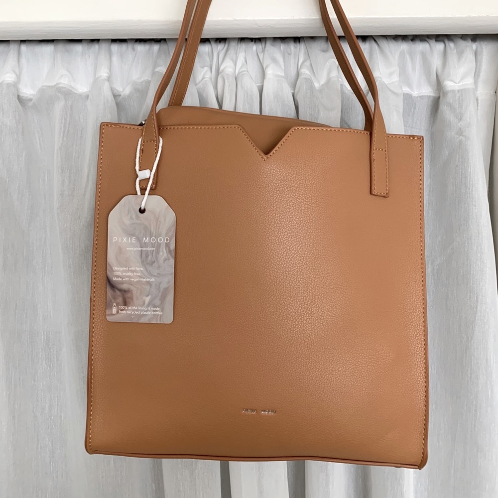 Brand new with tags Pixie Mood Vegan Leather Tote